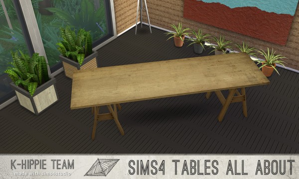  Mod The Sims: 7 Archi Tables   volume 1 by Blackgryffin