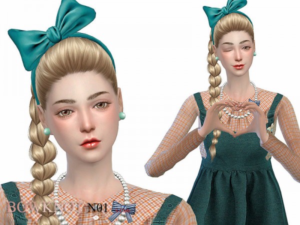  The Sims Resource: Bowknot 01 by S club