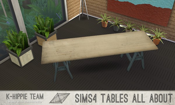  Mod The Sims: 7 Archi Tables   volume 1 by Blackgryffin