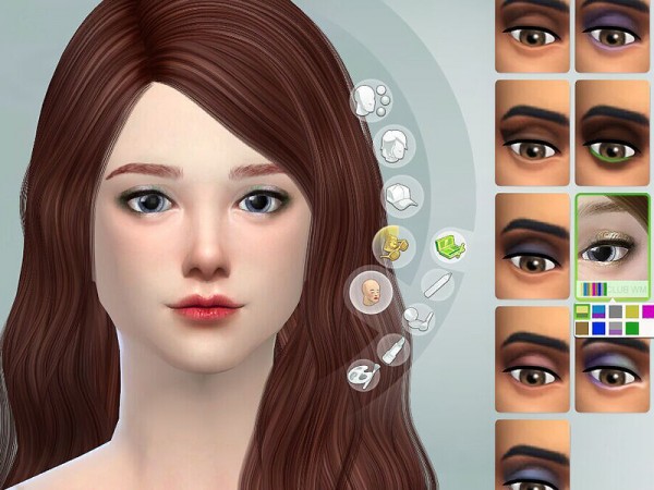  The Sims Resource: Eyeshadow 04 by S Club