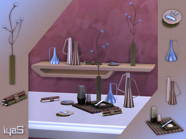  The Sims Resource: Contemporary Breakfast Set by Soloriya