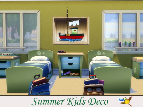  The Sims Resource: Summer kids decor by evi