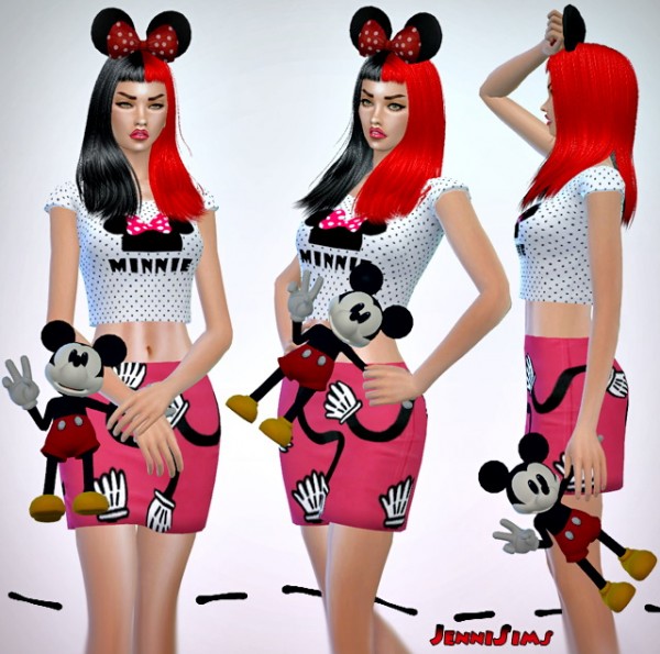 Jenni Sims: Accessory Mickey Doll
