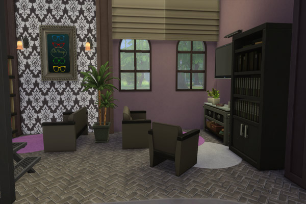  Blackys Sims 4 Zoo: Industrie loft by MadameChaos