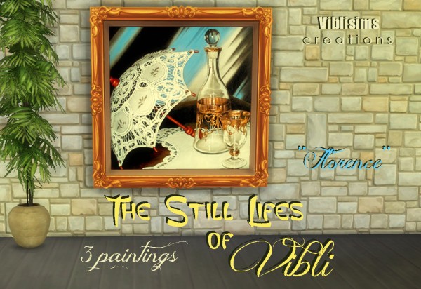  Mod The Sims: The Still Lifes of Vibli 3 paintings by ciaolatino38