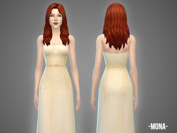  The Sims Resource: Mona   gown by April