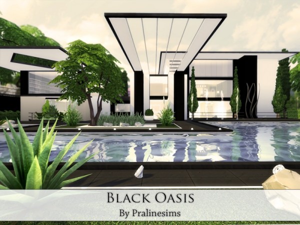  The Sims Resource: Black Oasis by Praline Sims