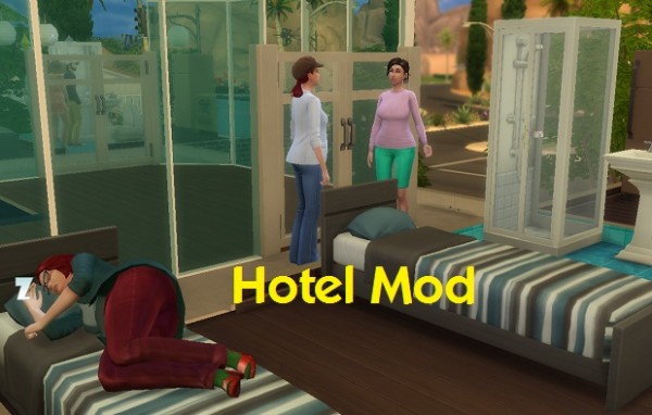  Mod The Sims: Hotels v1.5b by simmythesim