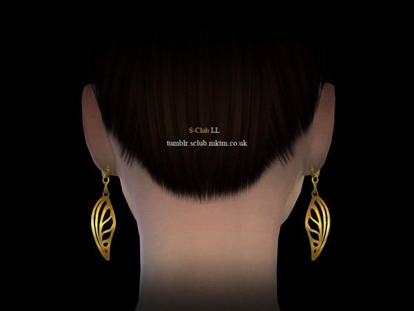  The Sims Resource: Earring 05 by S Club
