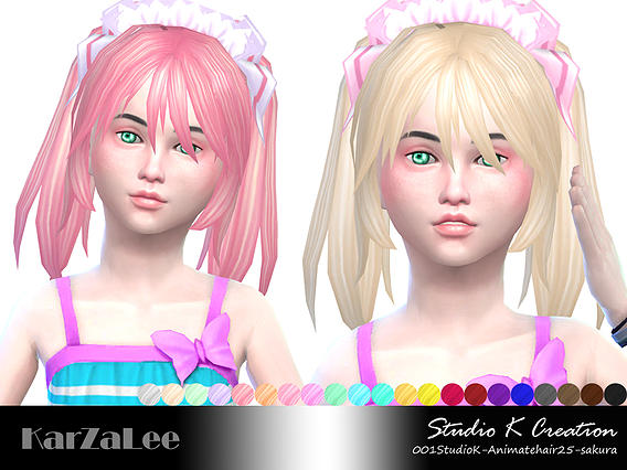  Studio K Creation: Animate hair 25   SAKURA