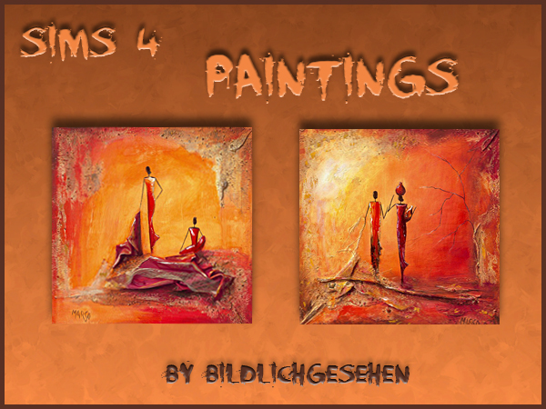  Akisima Sims Blog: Paintings