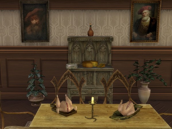  Sims Fans: Dinner time set by Kresten 22