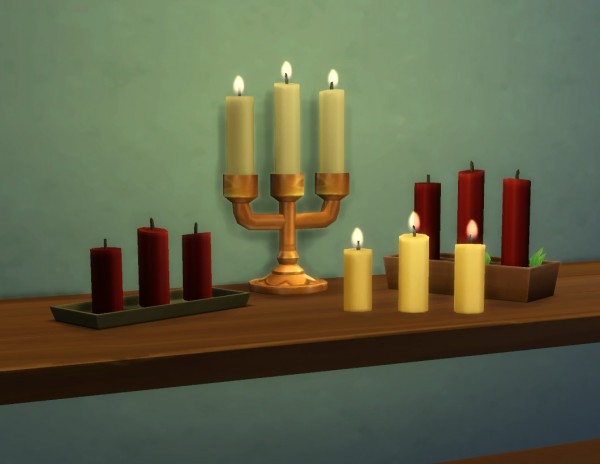  Mod The Sims: Candles + Candle Holders by plasticbox