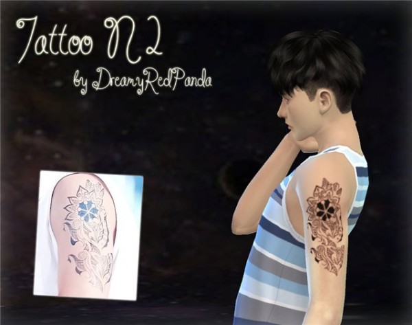 The Sims Models: Tattoo  by Dreamy Red Panda