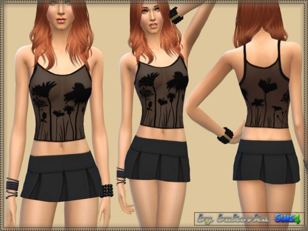 The Sims Resource: Skirt Ultra Short by Bukovka