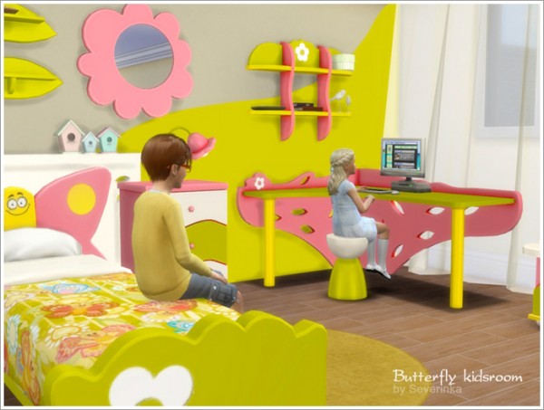 Sims by Severinka: Butterfly kidsroom