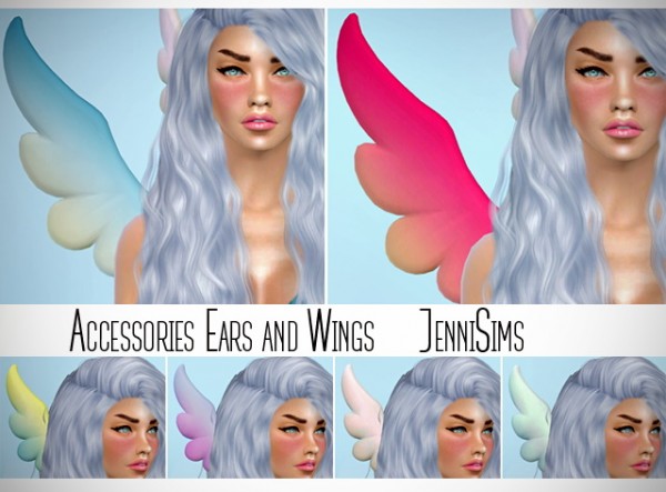 Jenni Sims: Accessory sets Wings and Ears