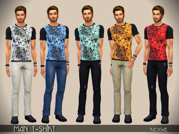  The Sims Resource: ManT shirt