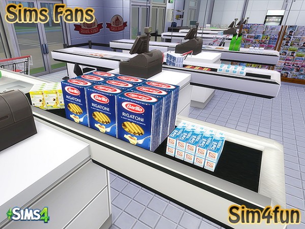  Sims Fans: Sim Super Market by Sim4fun