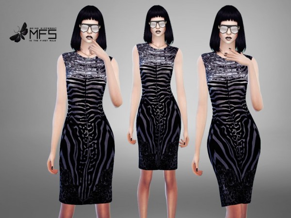  MissFortune Sims: Annika Dress