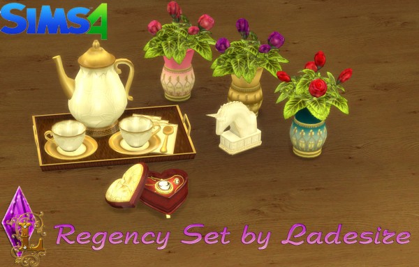  Ladesire Creative Corner: Regency Set