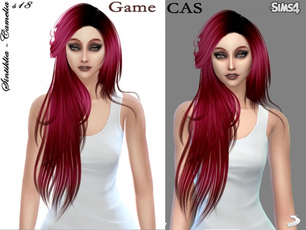  The Sims Resource: Sintiklia   Hairstyle18 Camelia