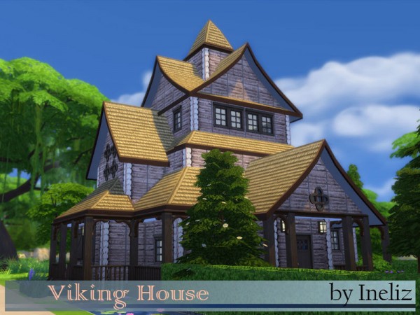  The Sims Resource: Viking House by Ineliz