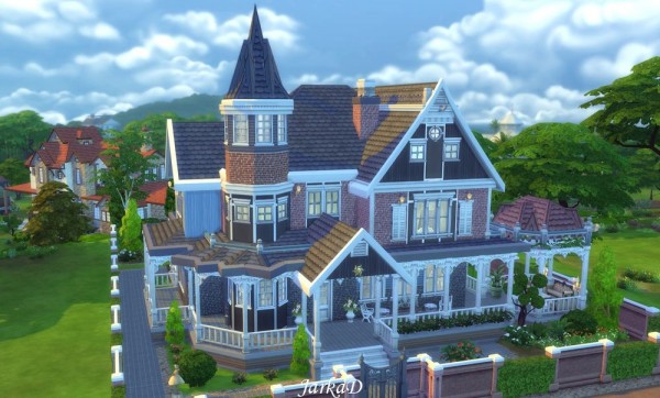  JarkaD Sims 4: Victorian House No.1