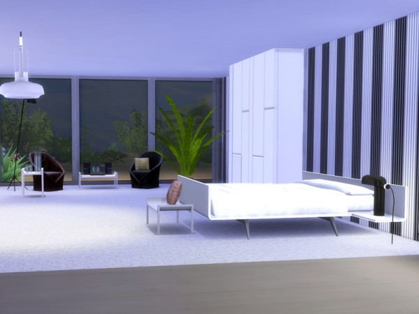  The Sims Resource: Bedroom Minimalist by ShinoKCR