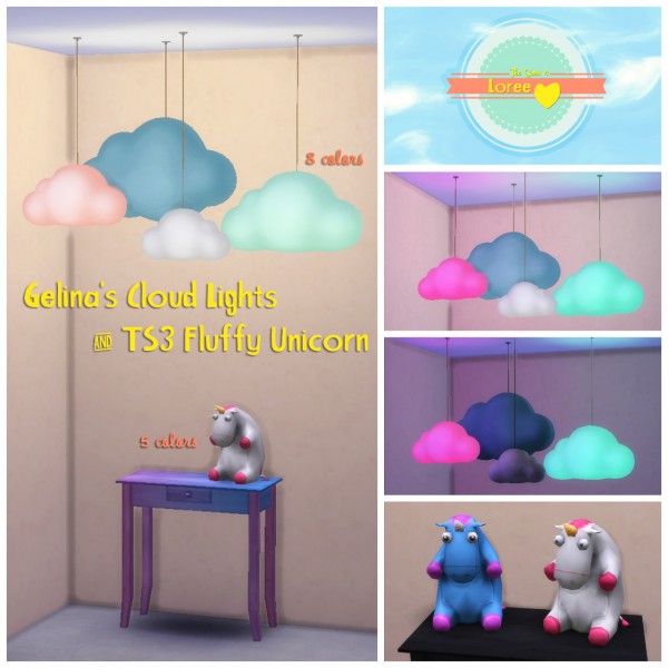  Loree: Gelina’s Cloud Lights   Fluffy Unicorn