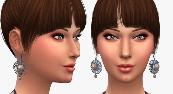  19 Sims 4 Blog: Earring Set 10