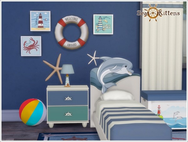Sims by Severinka: Dolphin kidsroom