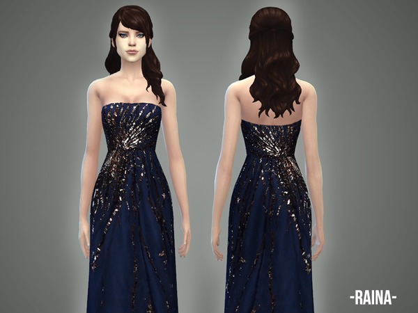  The Sims Resource: Raina   gown by April