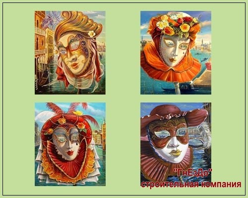  Sims 3 by Mulena: Picture Masks of Venice