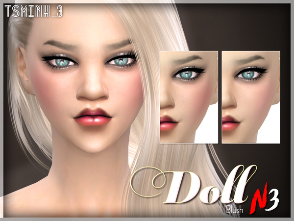  The Sims Resource: Doll Blush by tsminh 3
