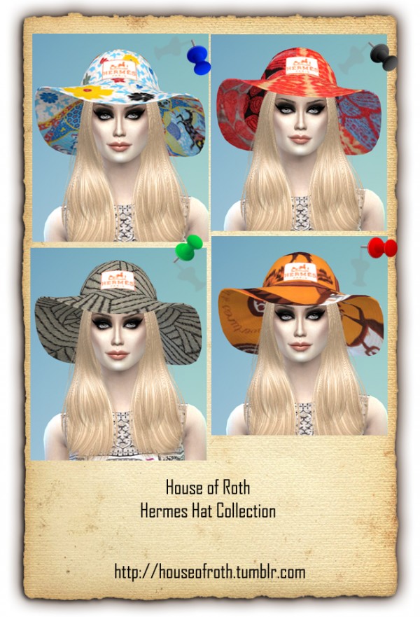  House of roth: Hermes Hats