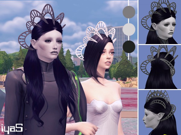  The Sims Resource: Alien Crown by Soloriya