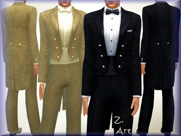  The Sims Resource: Bridegroom suit by Zuckerschnute20