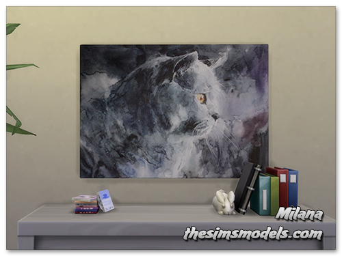  The Sims Models: Paintings by Milana
