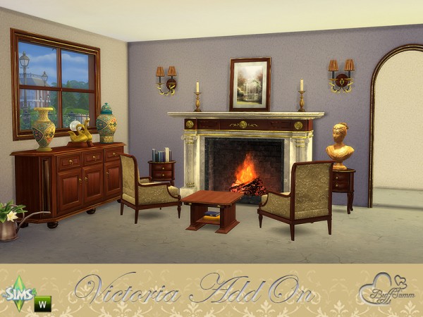  The Sims Resource: Victoria AddOn Set by BuffSumm
