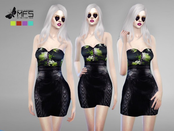  MissFortune Sims: Rowena Dress