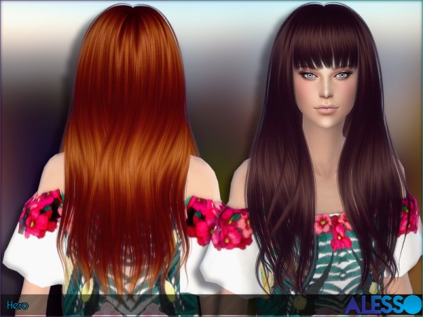  The Sims Resource: Alesso   Hero hairstyle