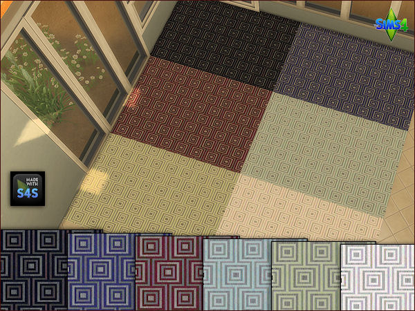  Arte Della Vita: 4 carpet floors in 6 different colors