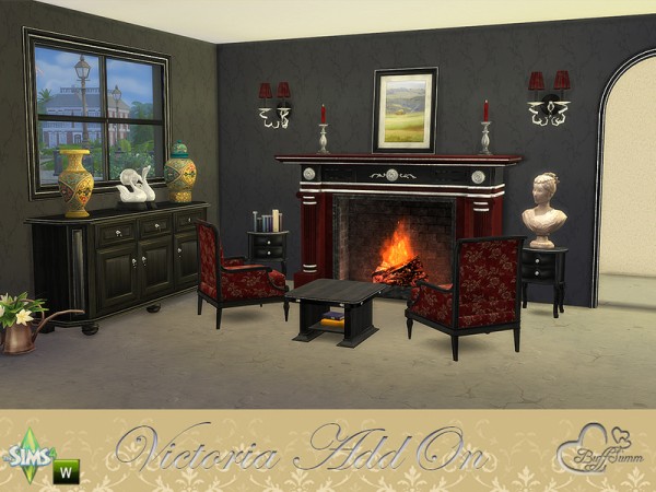  The Sims Resource: Victoria AddOn Set by BuffSumm
