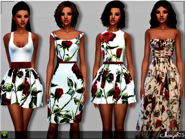  Sims 3 Addictions: Roses Set Collection by Margies Sims