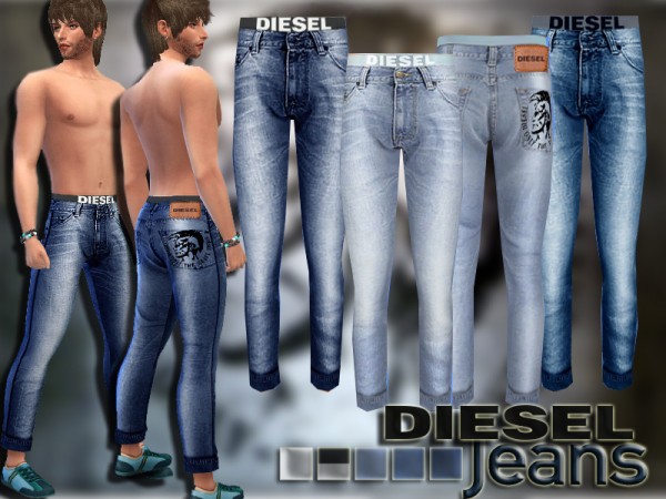  The Sims Resource: Denim and Diesel Summer Pack by Pinkzombiecupcake