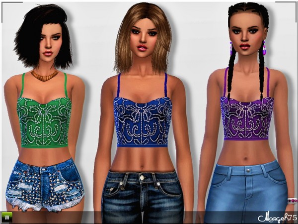  Sims 3 Addictions: Paloma Tops by Margies Sims