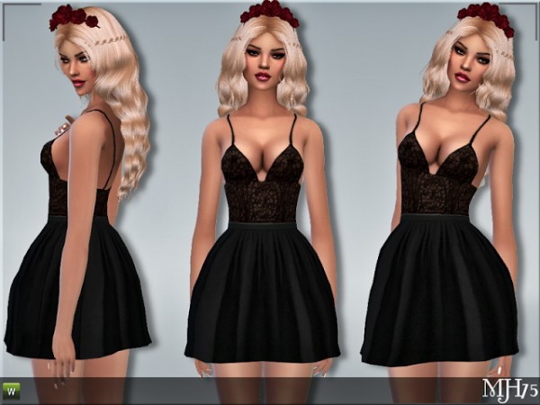  Sims 3 Addictions: Barbara Dress  by Margies Sims