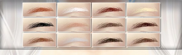  Tifa Sims: Eyebrow N6