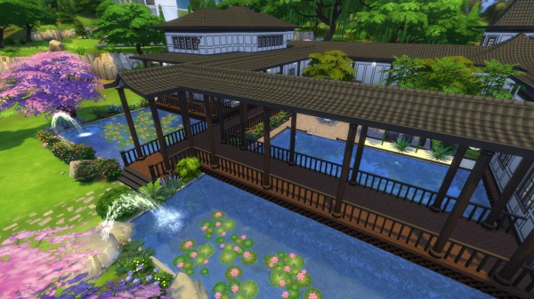  Mod The Sims: Sakuras Inn & Spa by RayanStar
